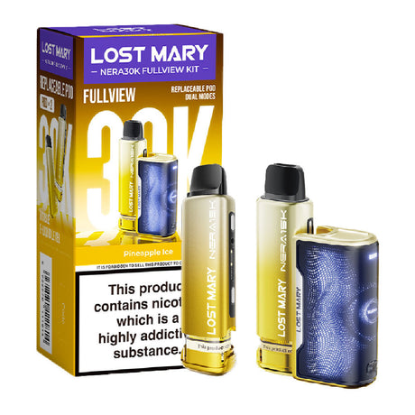 Lost Mary NERA 30K Fullview Refillable Pod Kit (Box of 10)  