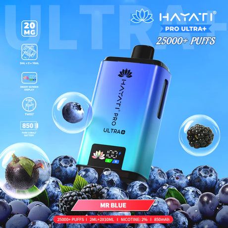 Hayati Pro Ultra Plus 25000 Prefilled Pod Kit  