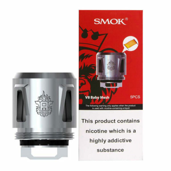 SMOK TFV8 BABY COILS, V8 Baby Beast, M2 | Q2 | X4 | T6 | T8 UK Seller Genuine 0.  