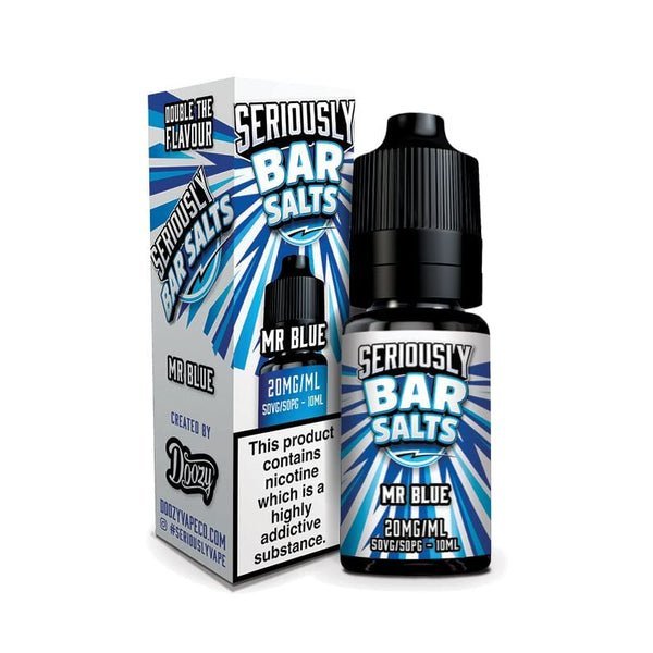 Seriously Bar Salt E-liquids Nic Salts-10ml- Box of 10  