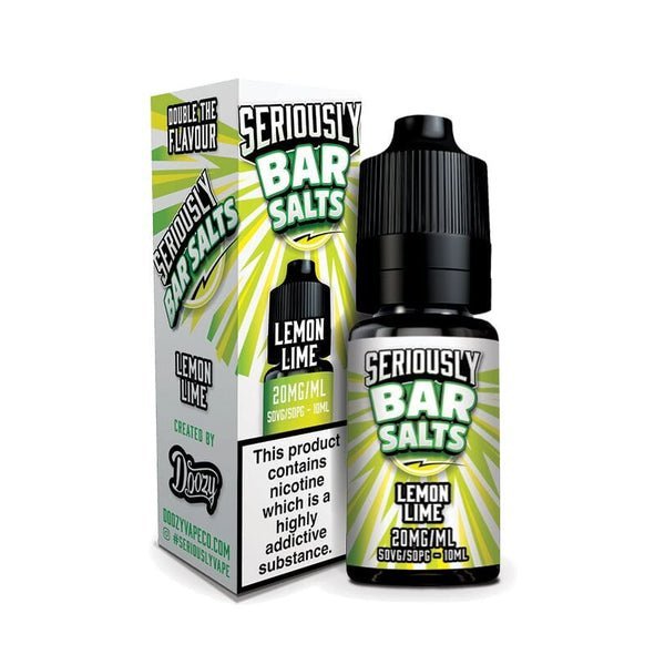 Seriously Bar Salt E-liquids Nic Salts-10ml- Box of 10  