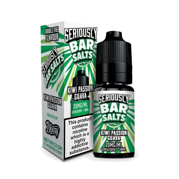 Seriously Bar Salt E-liquids Nic Salts-10ml- Box of 10  