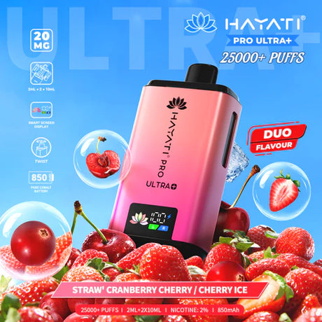 Hayati Pro Ultra Plus 25000 Prefilled Pod Kit  