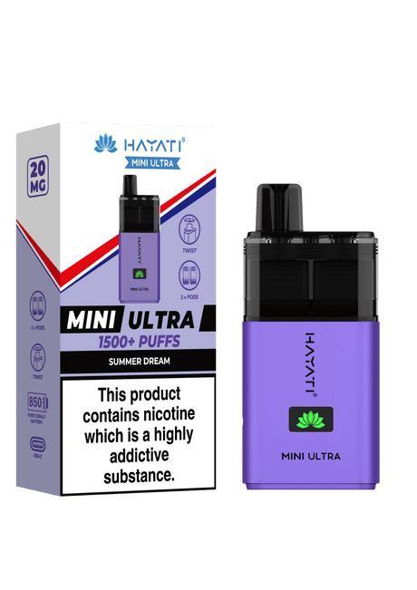 Hayati Mini Ultra 1500 Puffs Disposable Pod  