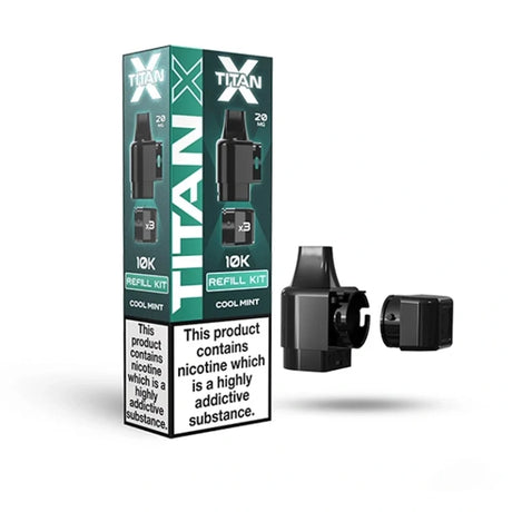 Titan X 10k Refill Pack Replacement Pods  