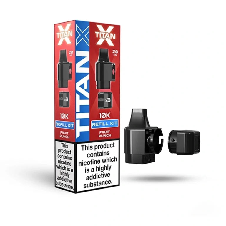 Titan X 10k Refill Pack Replacement Pods  