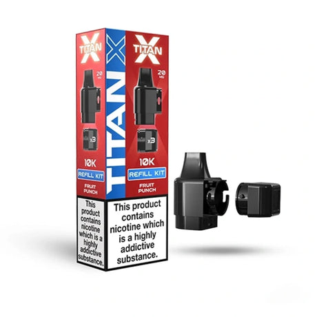 Titan X 10k Refill Pack Replacement Pods  