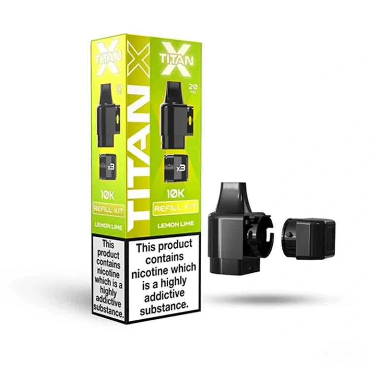 Titan X 10k Refill Pack Replacement Pods  