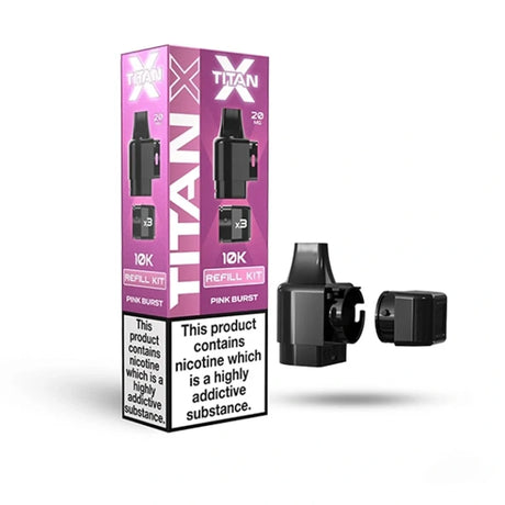 Titan X 10k Refill Pack Replacement Pods  