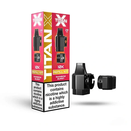 Titan X 10k Refill Pack Replacement Pods  