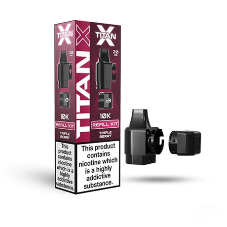 Titan X 10k Refill Pack Replacement Pods  