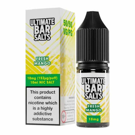 Ultimate Bar Salt E-liquids Nic Salts-10ml- Box of 10  