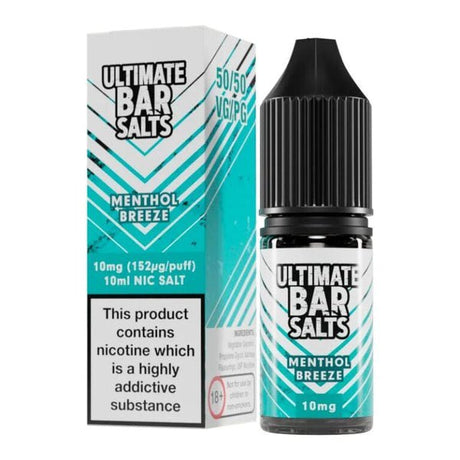 Ultimate Bar Salt E-liquids Nic Salts-10ml- Box of 10  