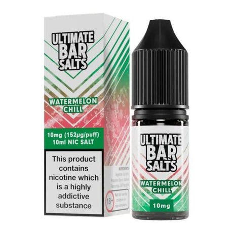 Ultimate Bar Salt E-liquids Nic Salts-10ml- Box of 10  