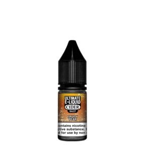 Ultimate E-Liquid Cider 10ML Nic Salt (Pack Of 10)  