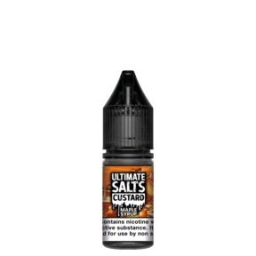 Ultimate Salts Custard 10ML Nic Salt (Pack Of 10)  