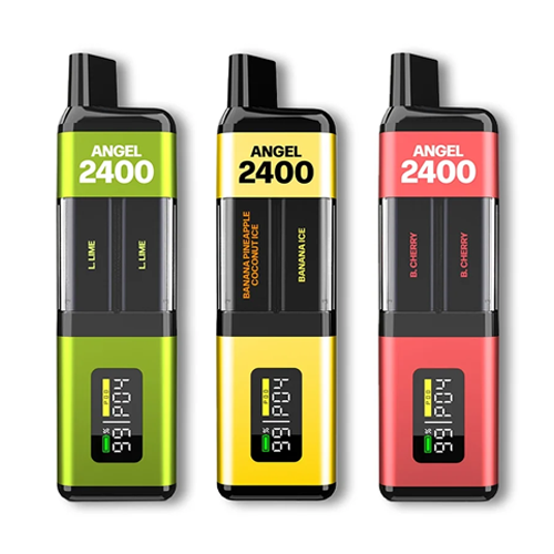 Vapes Bars Angel 2400 Puffs Disposble Vape Box Of 5  