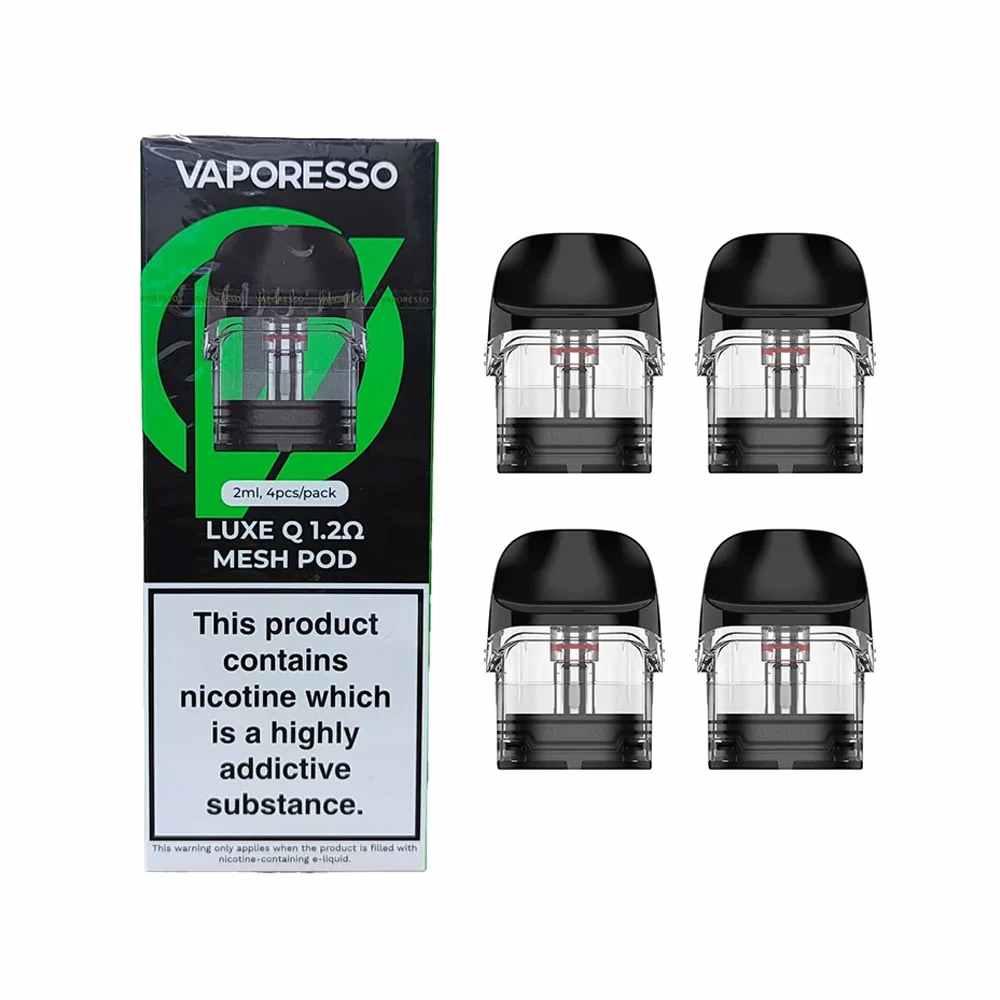 Vaporesso Luxe Q Replacement Pods 2ml 4 Pack  
