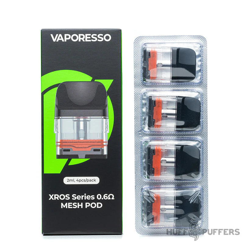 Vaporesso XROS Series Replacement Pods 4 Pack 2ml  