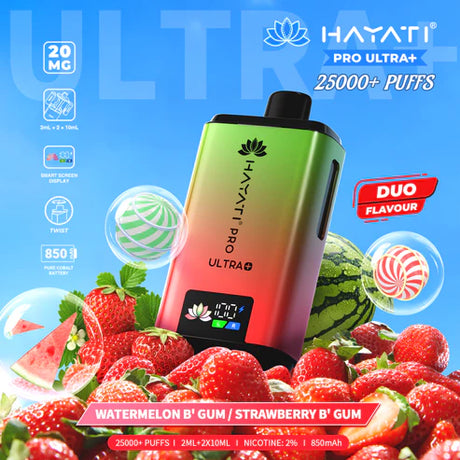 Hayati Pro Ultra Plus 25000 Prefilled Pod Kit  