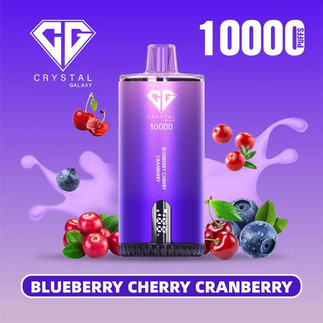 Crystal Galaxy 10000 Puff Disposable Vape 0mg | 25+ Flavours