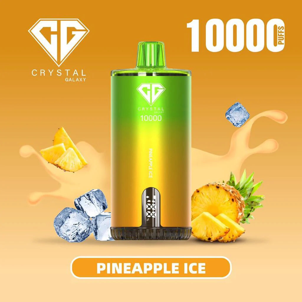 Crystal Galaxy 10000 Puff Disposable Vape 0mg | 25+ Flavours