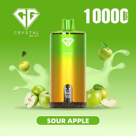 Crystal Galaxy 10000 Puff Disposable Vape 0mg | 25+ Flavours