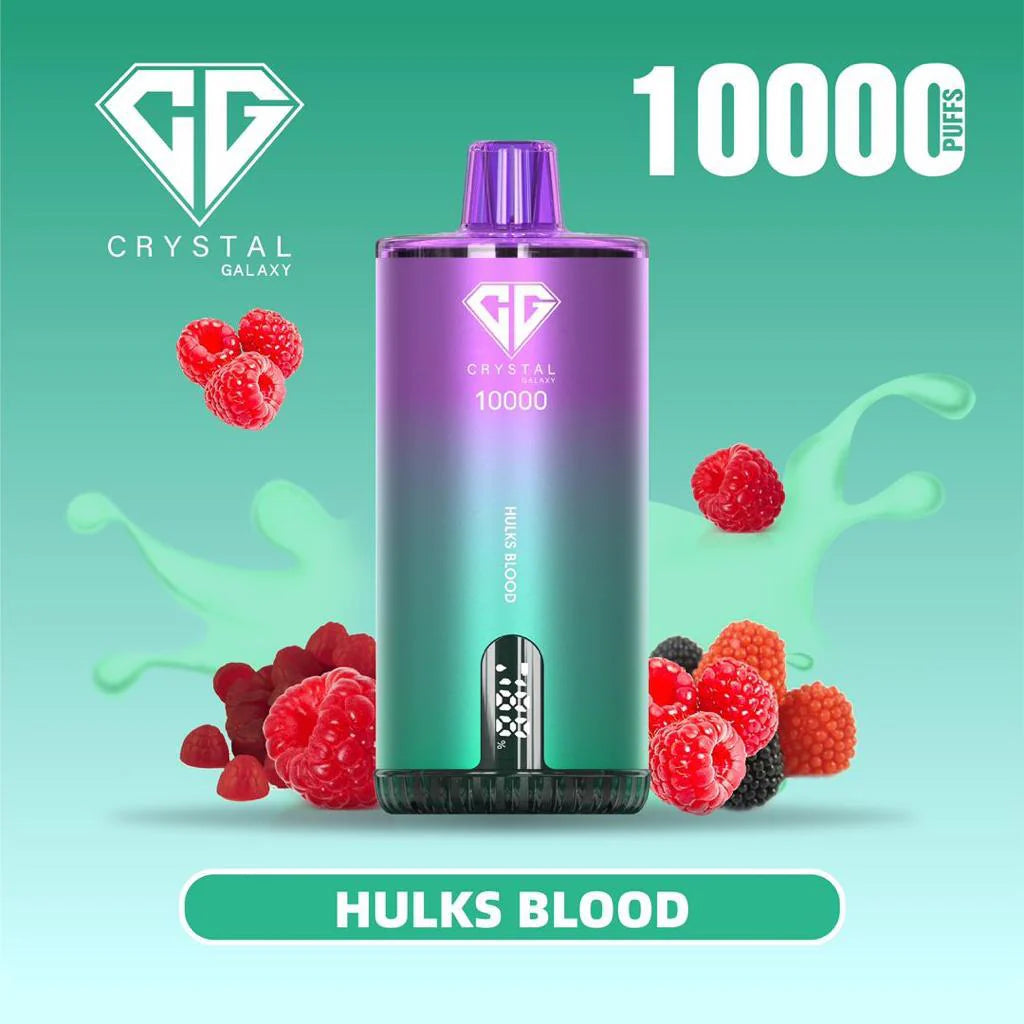 Crystal Galaxy 10000 Puff Disposable Vape 0mg | 25+ Flavours