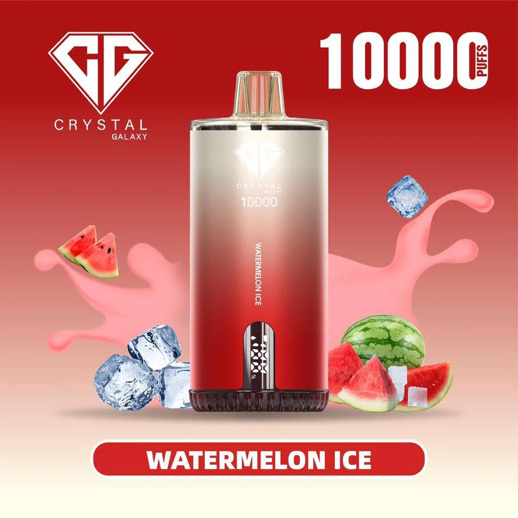 Crystal Galaxy 10000 Puff Disposable Vape 0mg | 25+ Flavours