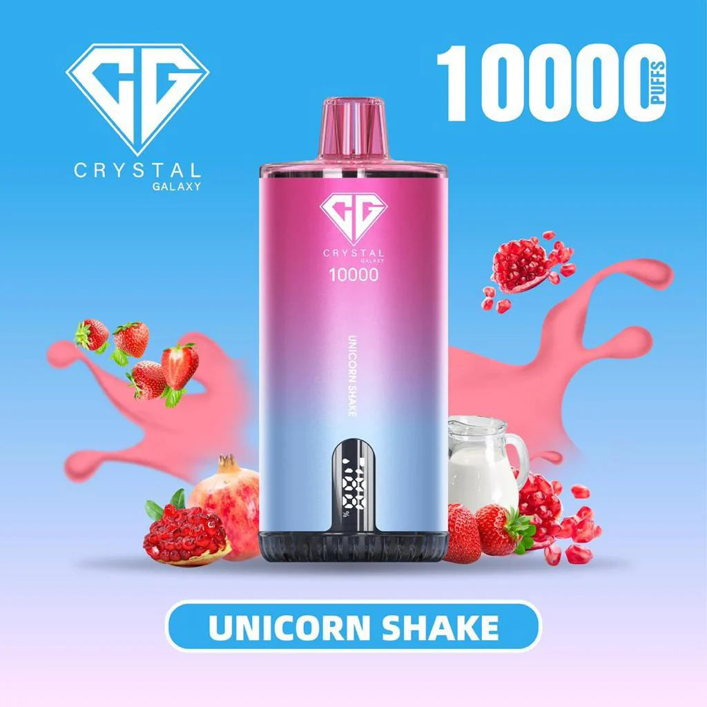 Crystal Galaxy 10000 Puff Disposable Vape 0mg | 25+ Flavours