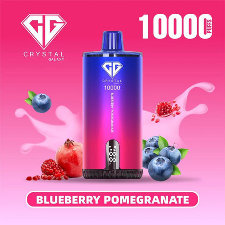 Crystal Galaxy 10000 Puff Disposable Vape 0mg | 25+ Flavours