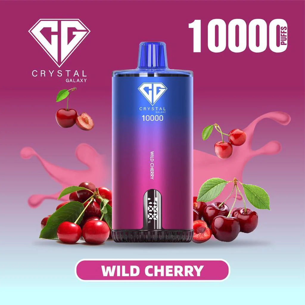 Crystal Galaxy 10000 Puff Disposable Vape 0mg | 25+ Flavours