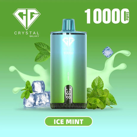 Crystal Galaxy 10000 Puff Disposable Vape 0mg | 25+ Flavours