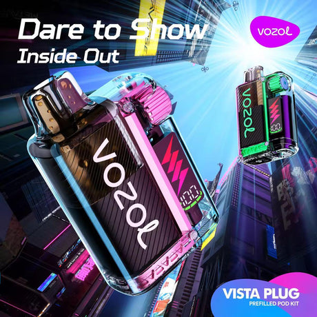 Vozol Vista Plug 10000 Puffs Disposable pods (Box of 5)  