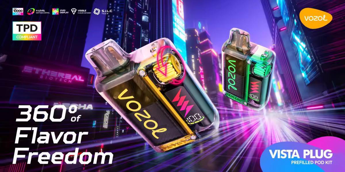 Vozol Vista Plug 10000 Puffs Disposable pods  