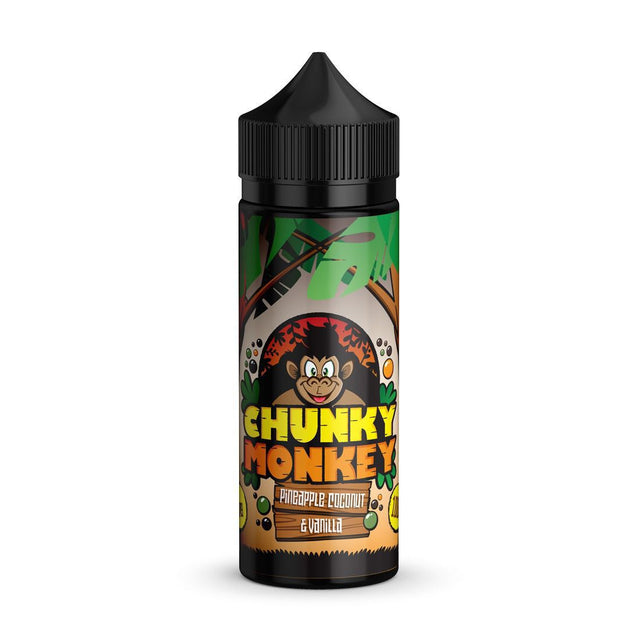 Chunky Monkey 100ml E-Liquid - Pineapple Coconut & Vanilla  