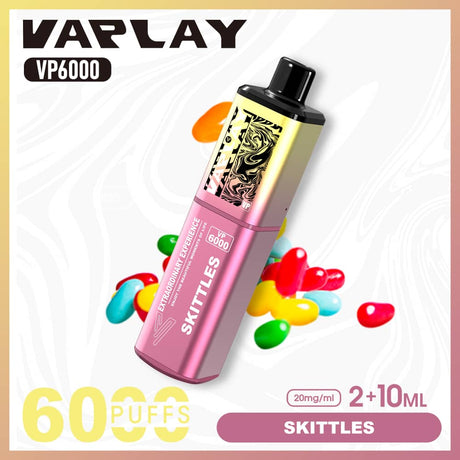 Vaplay VP6000 Puffs Disposable Vape (Box of 5)  