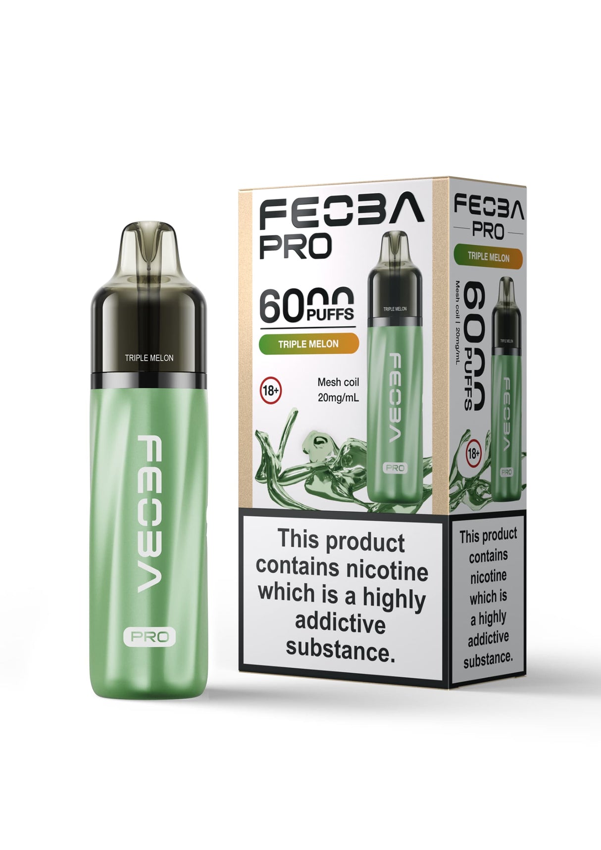 Feoba Pro 6000 Puffs (Box of 5)  