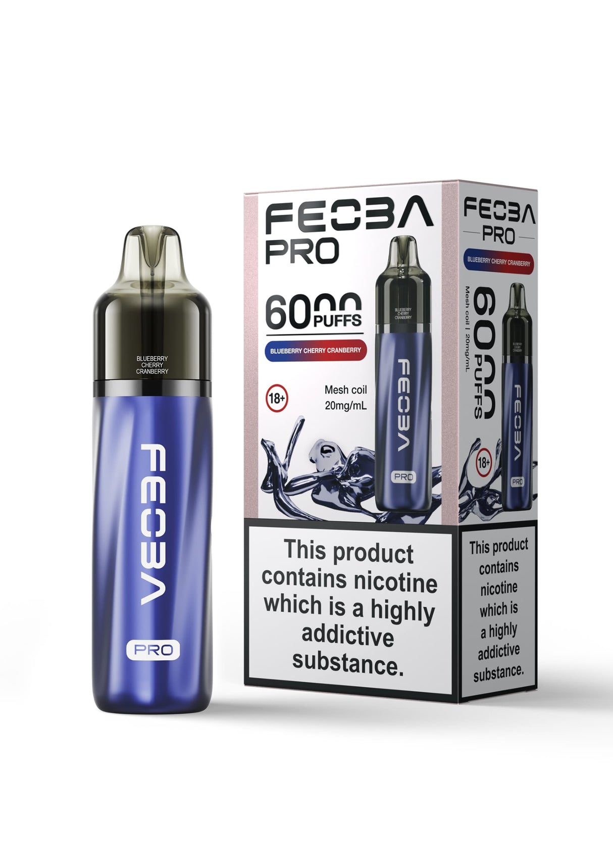 Feoba Pro 6000 Puffs (Box of 5)  