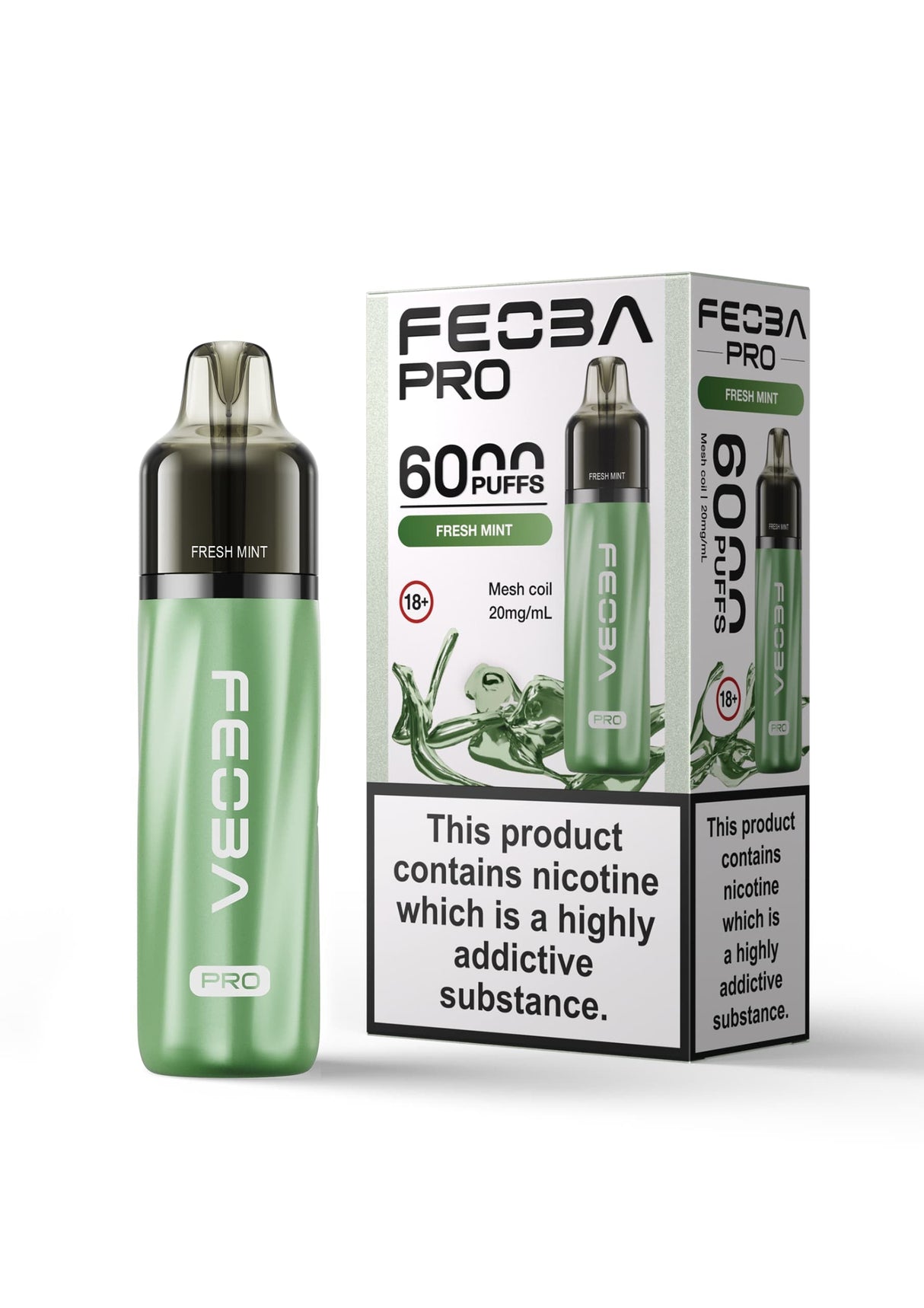 Feoba Pro 6000 Puffs (Box of 5)  