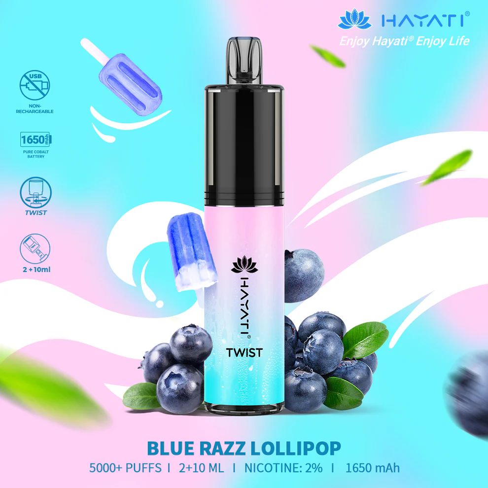 Hayati Twist 5000 Puffs Disposable Vape Pod Kit  