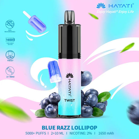 Hayati Twist 5000 Puffs Disposable Vape Pod Kit  