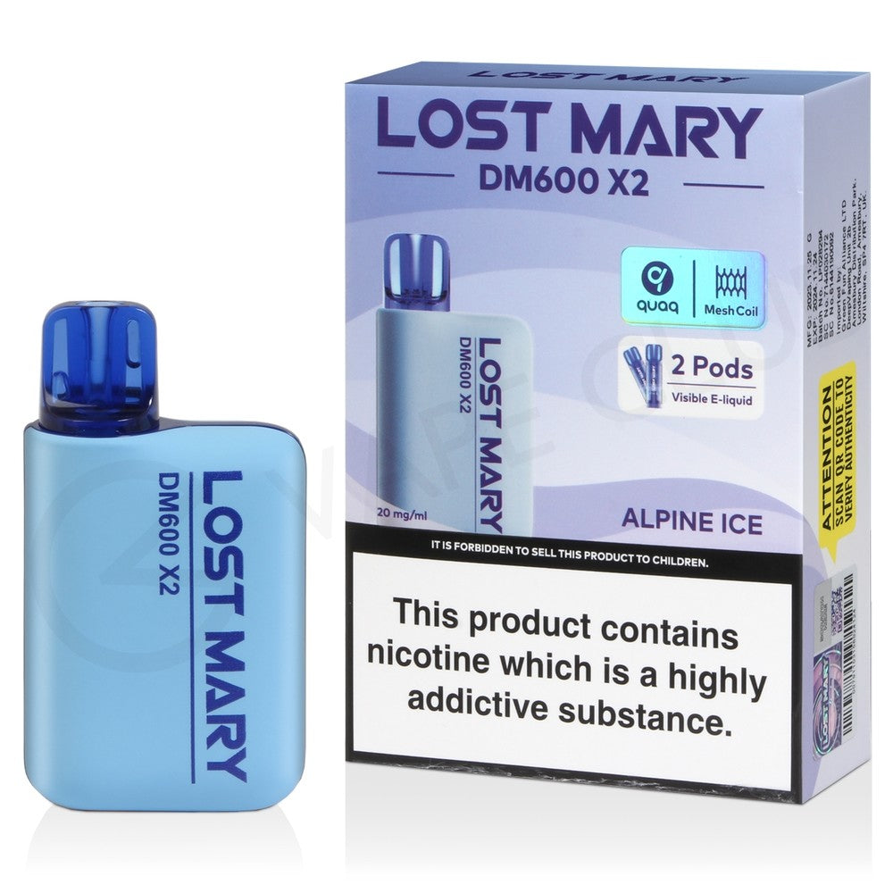 Lost Mary DM600 X2 Disposable Vape