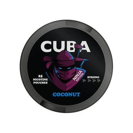 CUBA Ninja Edition Nicotine Pouches Box Of 10  