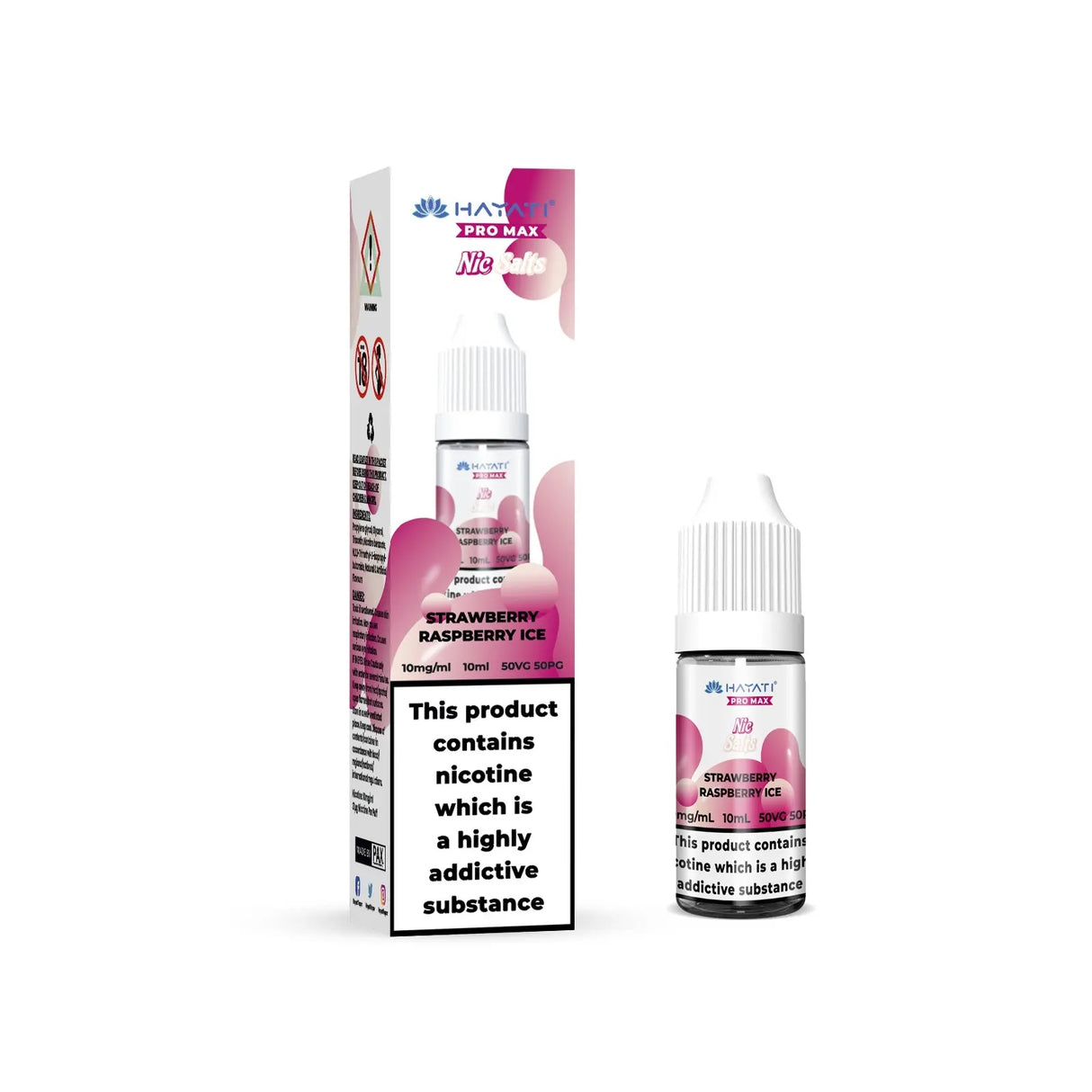 Crystal Pro Max Nic Salts by Hayati