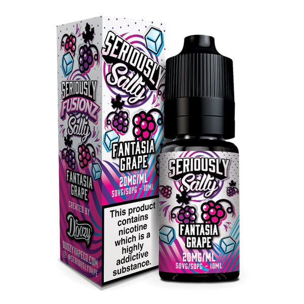 Seriously Fusionz Salty Nic Salts by Doozy