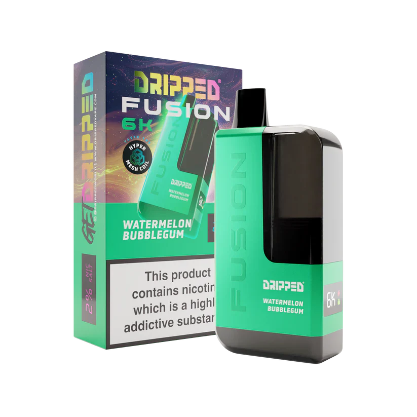 Dripped Fusion 6K Disposable Vape (Box of 5)  