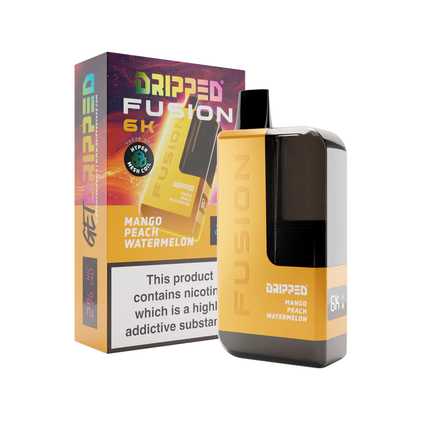 Dripped Fusion 6K Disposable Vape (Box of 5)  