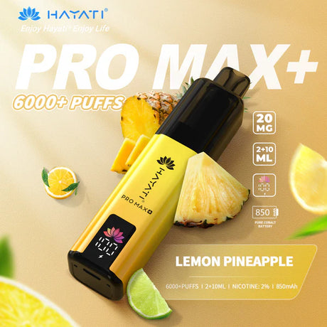 Hayati Pro Max+ 6000 Puffs Disposable Vape (Box of 5)  