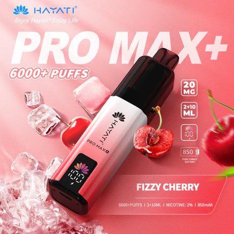 Hayati Pro Max+ 6000 Puffs Disposable Vape (Box of 5)  